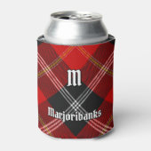Clan Marjoribanks Tartan Blikjeskoeler (Blikje Voorkant)