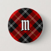 Clan Marjoribanks Tartan Button (Voorkant)
