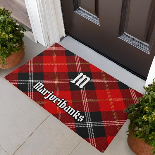 Clan Marjoribanks Tartan Deurmat