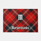 Clan Marjoribanks Tartan Deurmat (Voorkant)