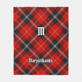 Clan Marjoribanks Tartan Fleece Deken (Voorkant)