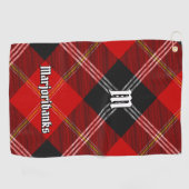 Clan Marjoribanks Tartan Golfhanddoek (Horizontaal)
