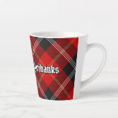 Clan Marjoribanks Tartan Latte Mok (Rechts)