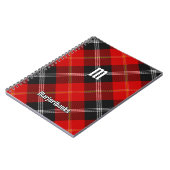 Clan Marjoribanks Tartan Notitieboek (Linkerzijde)