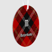Clan Marjoribanks Tartan Ornament (voorkant)