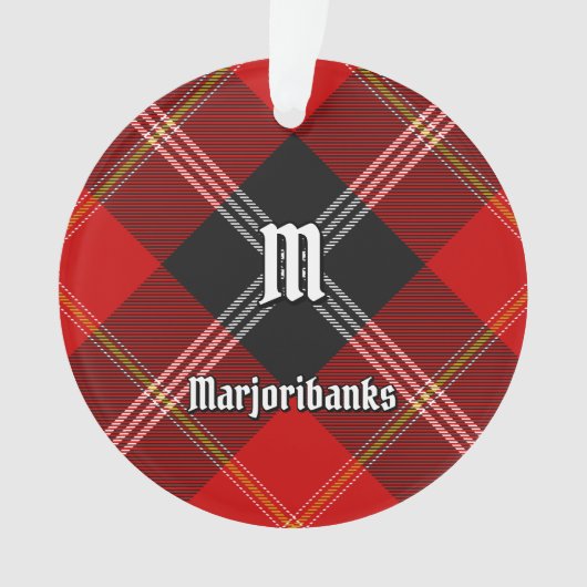 Clan Marjoribanks Tartan Ornament (voorkant)