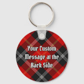 Clan Marjoribanks Tartan Sleutelhanger (Achterkant)
