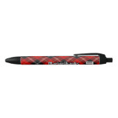 Clan Marjoribanks Tartan Zwarte Inkt Pen (Bovenkant)