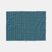 Clan Marshall Tartan Fleece Deken (Voorkant (Horizontaal))