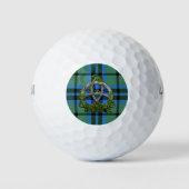 Clan Marshall Tartan Keltische Drie-eenheid Golfballen (Voorkant)