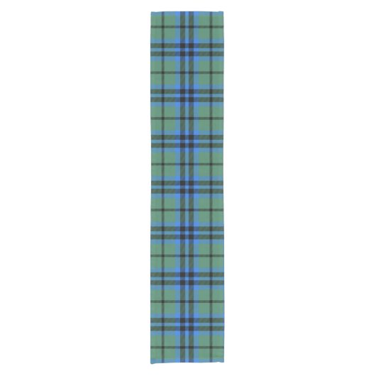 Clan Marshall Tartan Korte Tafelloper (Voorkant)