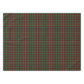 Clan Martin Green en Red Scottish Tartan Tafelkleed (Voorkant (Horizontaal))