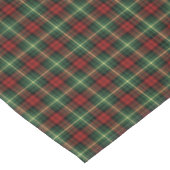 Clan Martin Green en Red Scottish Tartan Tafelkleed (Gekanteld)