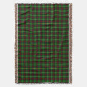 Clan Martin Tartan Deken (Voorkant Verticaal)