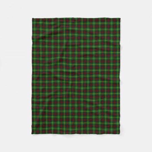 Clan Martin Tartan Fleece Deken (Voorkant)