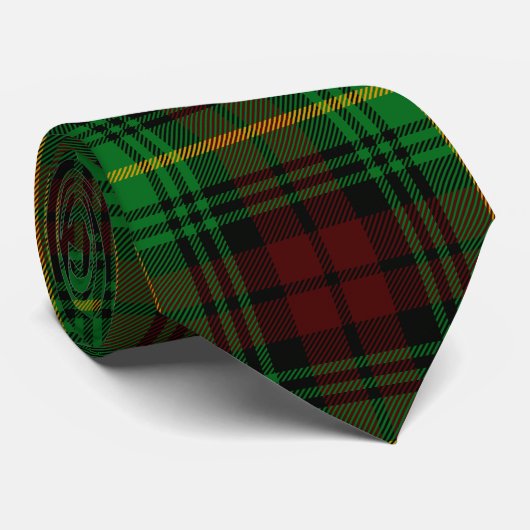 Clan Martin Tartan Stropdas (Opgerold)