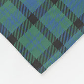 Clan Matheson Hunting Ancient Tartan Pset Fleece Deken (Hoek)
