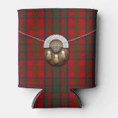 Clan Matheson Tartan en Sporran Blikjeskoeler (Voorkant)