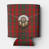 Clan Matheson Tartan en Sporran Blikjeskoeler (Achterkant)