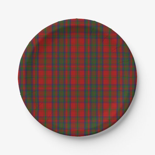 Clan Matheson Tartan Papieren Bordje (Voorkant)
