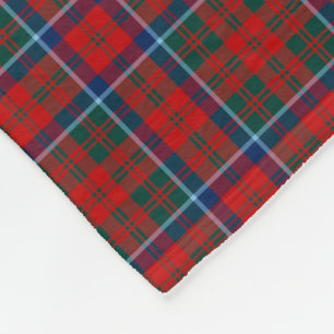 Clan Matheson Tartan Scottish Pset Pattern Fleece Deken