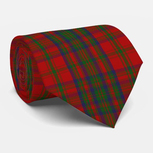 Clan Matheson Tartan Stropdas (Opgerold)