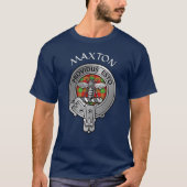 Clan Maxton Crest T-shirt (Voorkant)