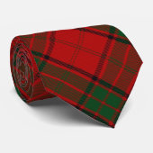 Clan Maxwell Letter M Monogram Tartan Stropdas (Opgerold)