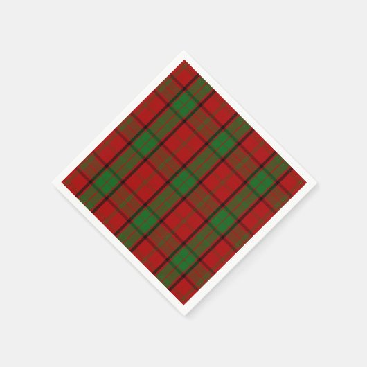 Clan Maxwell Tartan Servetten (Hoek)