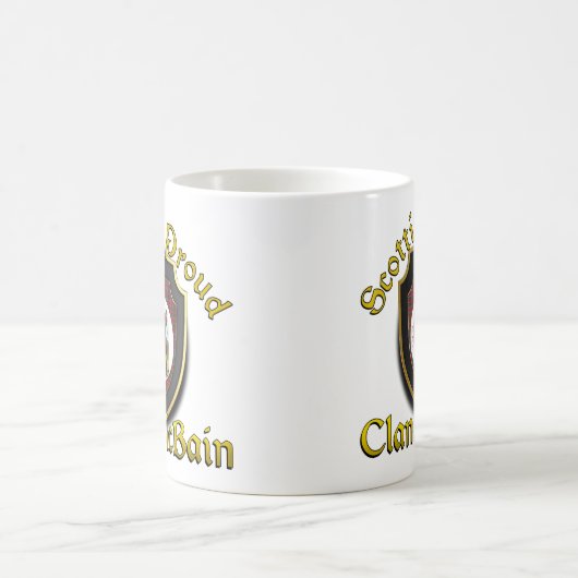 Clan McBain Scottish Proud Cups Mokken (Center)