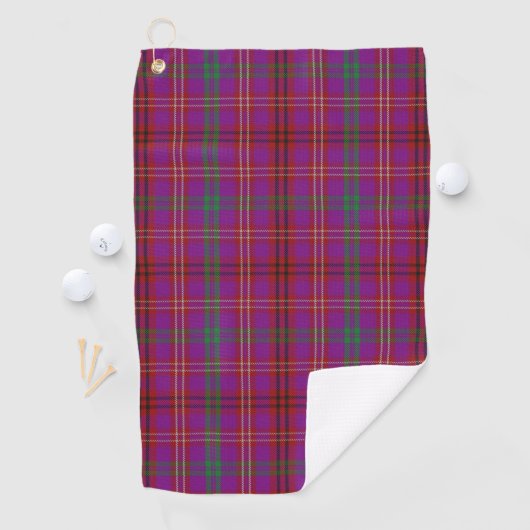 Clan McCall - Caithness Scottish Tartan Golfhanddoek (Insitu)
