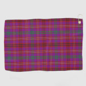 Clan McCall - Caithness Scottish Tartan Golfhanddoek (Horizontaal)