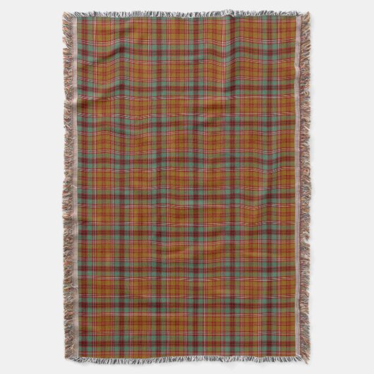 Clan McCall Tartan Deken (Voorkant Verticaal)