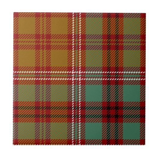 Clan McCall Tartan Tegeltje (Voorkant)