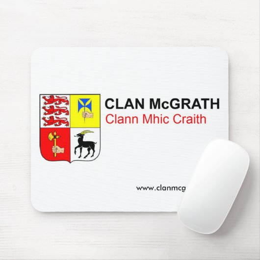 Clan McGrath Mouse Mat Muismat (Met muis)