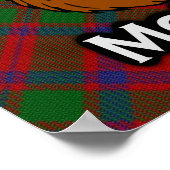 Clan McIntosh Scottish Tartan Poster (Hoek)
