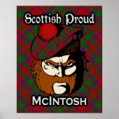 Clan McIntosh Scottish Tartan Poster (Voorkant)