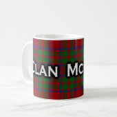 Clan McIntosh Tartan Scottish Koffiemok (Voorkant links)