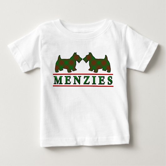 Clan Menzies Scottie Dogs Scottish Clan Tartan (Voorkant)