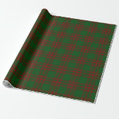 Clan Menzies Scottish Tartan Cadeaupapier (Uitgerold)