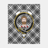 Clan Menzies Tartan Pset Fleece Deken (Voorkant)