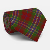 Clan Michael van Appin Tartan Stropdas (Opgerold)