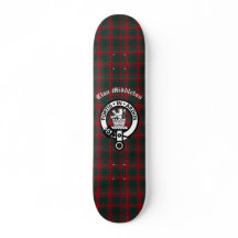Clan Middleton Crest Badge en Tartan