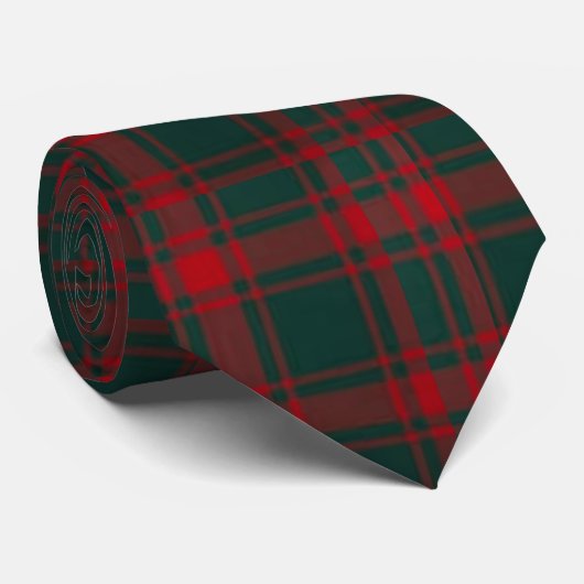 Clan Middleton Tartan Pset Stropdas (Opgerold)