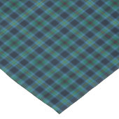 Clan Miller Bright Blue en Green Scottish Tartan Tafelkleed (Gekanteld)