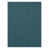 Clan Miller Bright Blue en Green Scottish Tartan Tafelkleed (Voorkant)