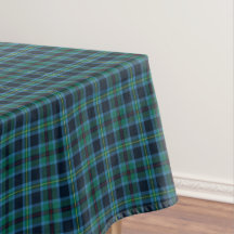 Clan Miller Bright Blue en Green Scottish Tartan