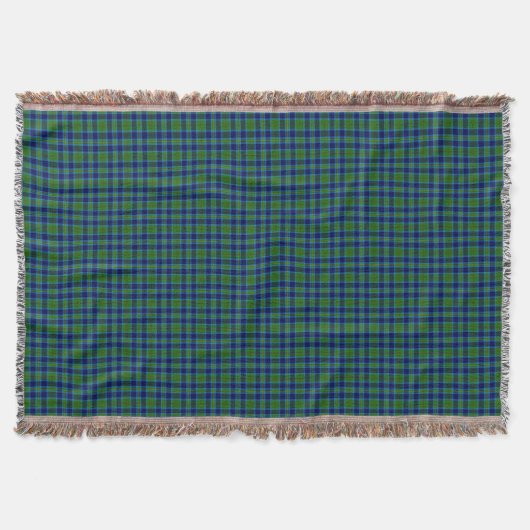 Clan Miller Tartan Deken (Voorkant)