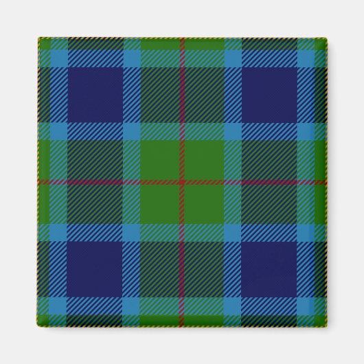 Clan Miller Tartan Magneet (Voorkant)