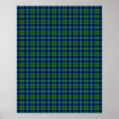 Clan Miller Tartan Poster (Voorkant)